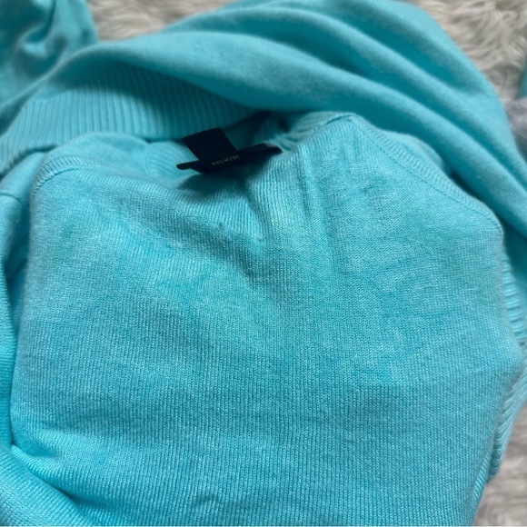 Nils Women's Big Sky Sweater 1/4 Zip Pullover Long Sleeve Blue Silver M - Picture 12 of 12